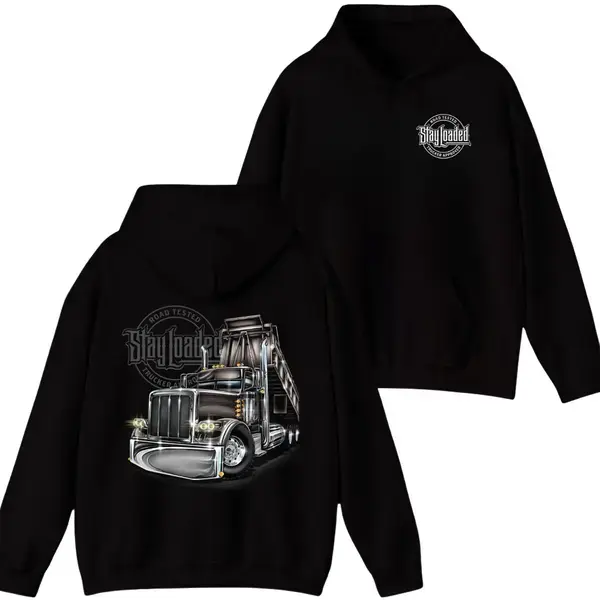 🚛 Interesting Unisex Road Tested Dump Truck Hoodie🔥 Chrome Heavy Equipment Graphic Pullover, Diesel Life Streetwear, Trendy Fall-Winter Comfy Casual Party Vibes tiktok shop deals streetwear heated rivalry merch graphic hoodies Long Sleeve Soft