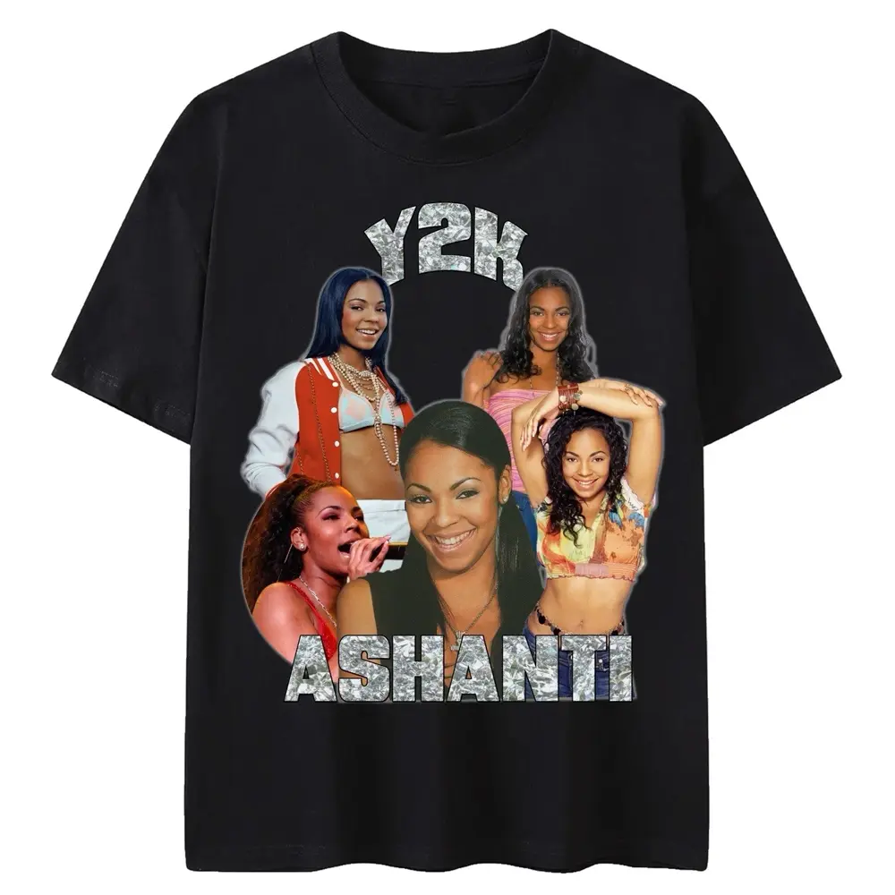 Men's Basic Fitted Cotton Short-Sleeve Graphic T-Shirt - Unisex Ashanti Vintage Casual Top, 3XL-5XL, HWW221223, All Seasons, Digital Print, Machine Washable, Unisex Fit, Crew Neck, Shortsleeve, Menswear, Tshirt