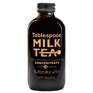 The Republic of Tea – Tablespoon Milk Tea Concentrate for Boba Tea, Ceylon Black Tea,16 Servings