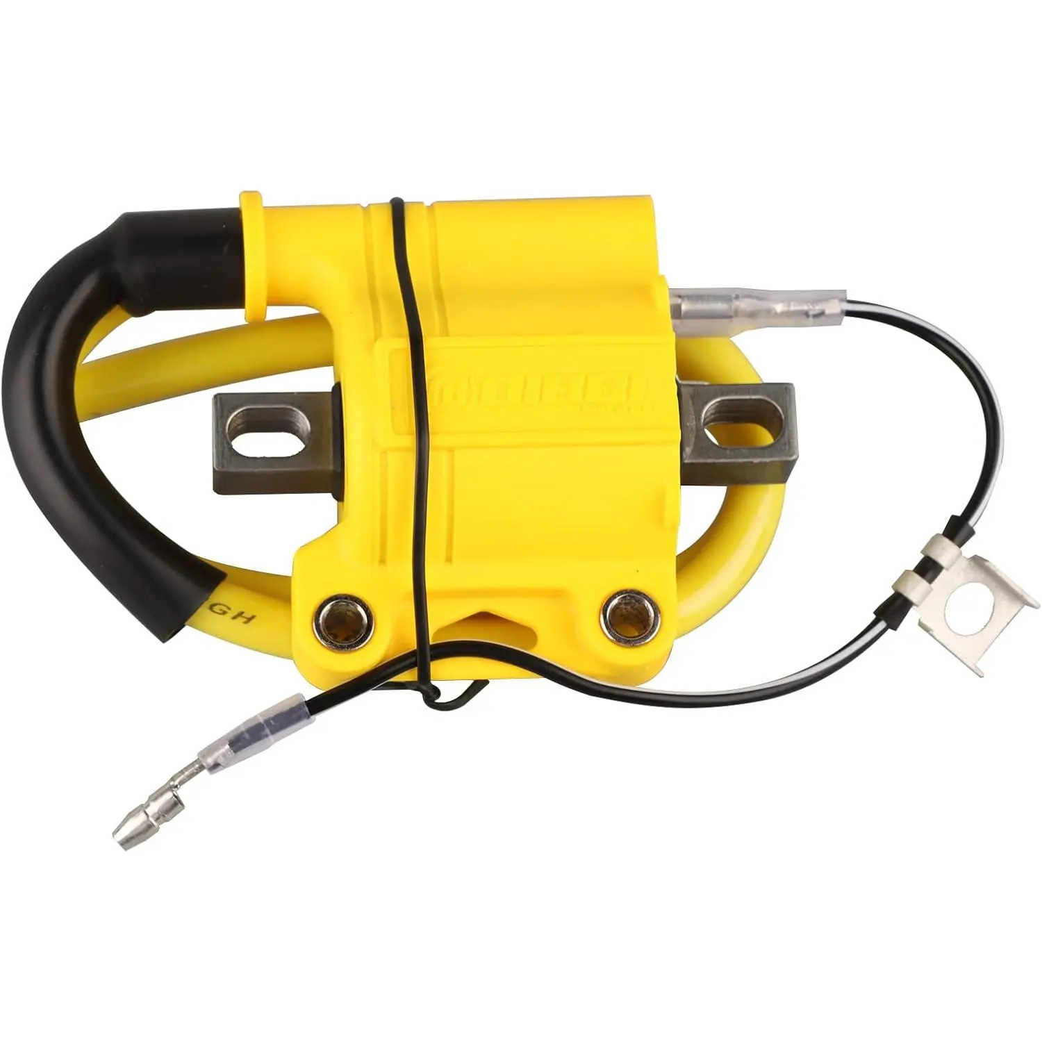 NIBBI Multi-Voltage Universal Ignition Coil - High Performance Automotive & Motorcycle Part, Fits 6V/12V/24V 2/4 Stroke Street Dirt Bikes, ATVs, GY6 Model Scooters