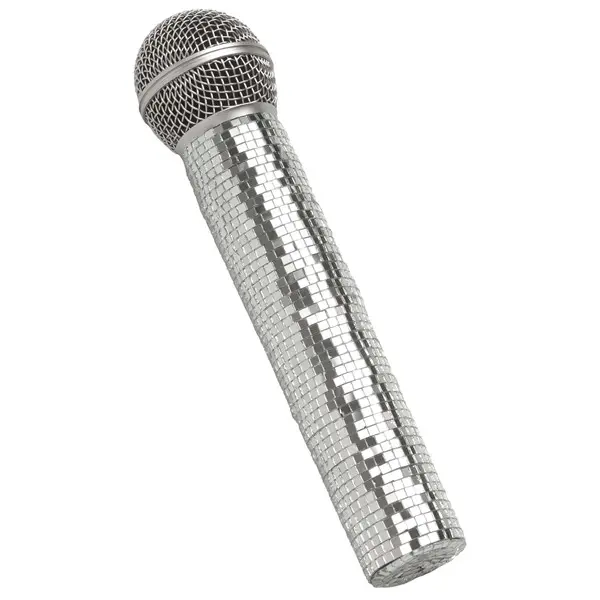 Disco Tile Costume Microphone Accessory
