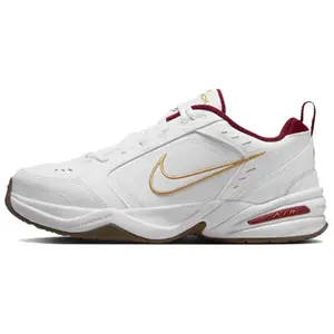 Men's & Women's Nike Air Monarch 4 Snake Year Limited Edition Low-Top Lifestyle Trainer Shoes - House White, Comfortable, Versatile, Slip-Resistant, Durable Casual Trainers (Maison Mihara Official)