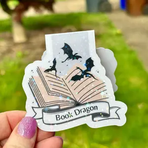 Book Dragon Magnetic Bookmark