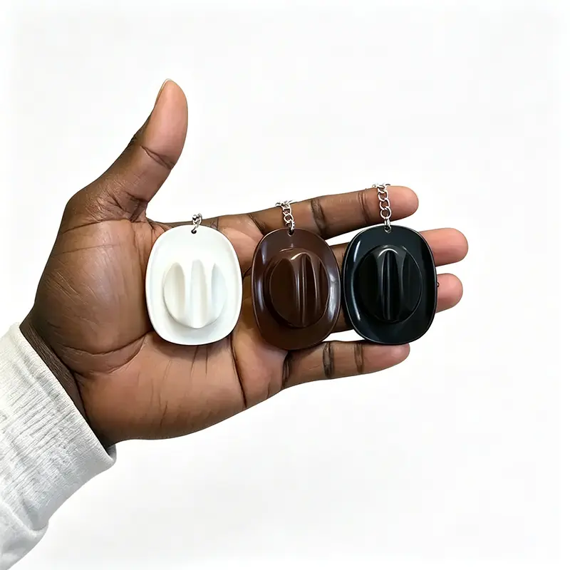 Cowboy Hat Texas Style Bottle Opener Keychain, available in three colors to create your personalized style. Kitchen Utensils