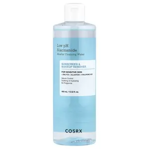 CosRx Low pH Niacinamide Micellar Cleansing Water, For Sensitive Skin, 13.52 fl oz (400 ml)