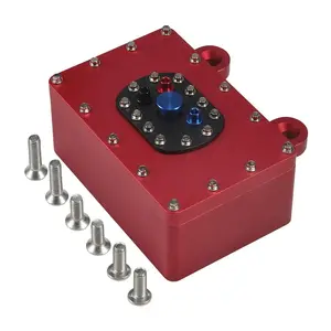 CNC Aluminum Scale Fuel Cell Receiver Box 60*40*26mm for 1/10 RC Crawler Rigs SCX10 PRO Capra RR10 VS4-10 Phoenix TRX4 TF2 CC01