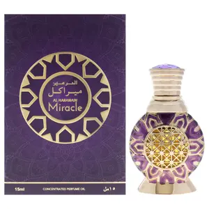 Miracle by Al Haramain for Unisex -0.5 oz Concentrated Perfume Oil