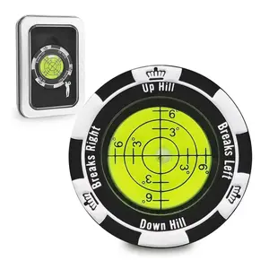 Golf Ball Marker, Reader with High Precision Green Reading Aid Golf Accessories