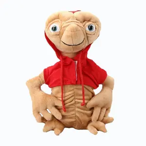 28CM Alien Plush Toy Doll Cartoon Plushie Toys  Stuffed Dolls With Cloth High Quality For Kids Birthday Gift