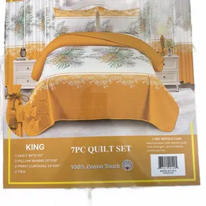 ABC yarden 7 pcs quilt set king size