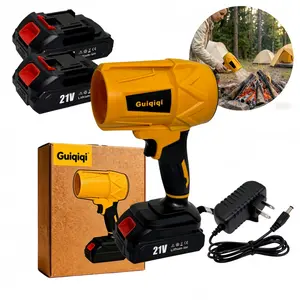 Turbo-Jet Blower — Cordless Electric Leaf Blower | 21V High-Velocity Airflow, Car Dryer, Handheld Snow Remover — Ideal for Home & Outdoor Use — Powerful Blowing Action for Leaves & Dust — The Perfect Birthday or Holiday Gift