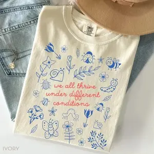 Comfort Colors Special Education Teacher Shirt, Neurodiversity Shirt for BCBA Gift, Mental Health Gifts for Teachers - TrendWear USA