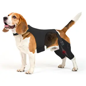 Dog Knee Brace for Torn ACL Hind Leg- Dog Leg Support Brace with Metal Stabilizers for Torn CCL, Limping, Luxating Patella, Ligament Injuries, Hip Dysplasia& Arthritis,M&Vest2