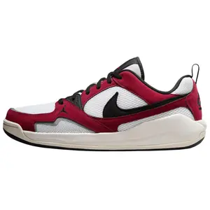 Jordan CMFT Era Chicago Men's Low-Top Lifestyle Sneakers in White and Red, Soft, Comfortable, Slip-Resistant, and Durable Trending Shoes, House White Official Shoes to Get / Maison Mihara