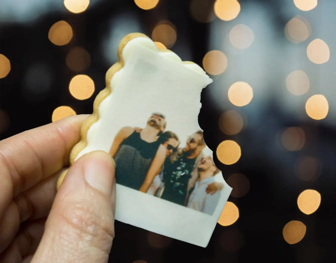 Edible Photo Cookies, Set of 12 Personalized Cookies, Custom Sweet Treats