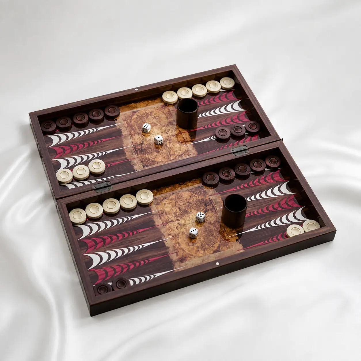 Personalized Wooden Backgammon Set, Handmade Backgammon Set Christmas Gift for Husband, Best Gift Idea for Man, Gift for Boyfriend Birthday