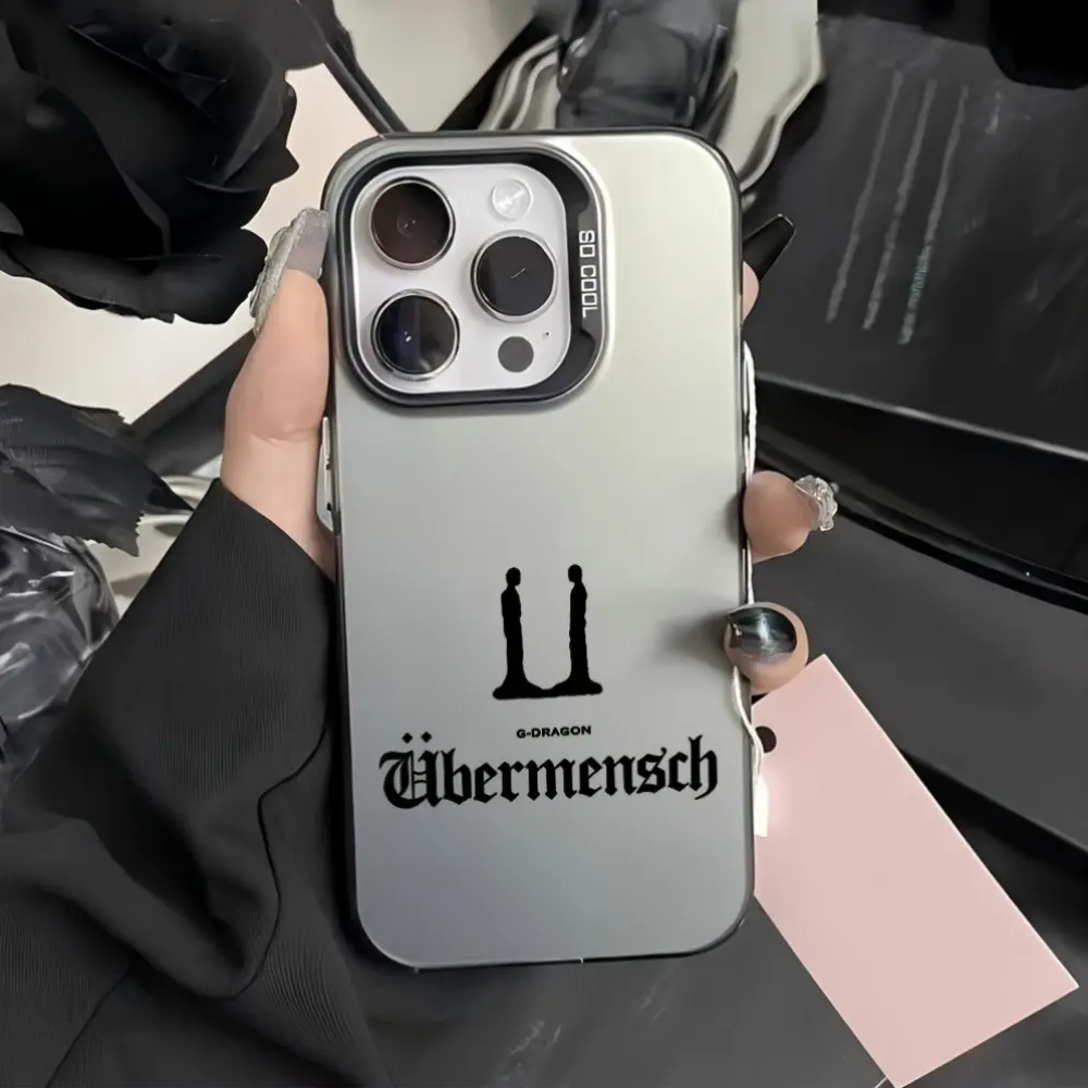 G-Dragon Korean Popular Singer Anti-Drop Matte TPU Phone Case - Shockproof Protective Mobile Accessory for iPhone 17,16e,16,15,14,13,12,11,Mini,Pro,Max,Air,X,XR,XS MAX,8,7 Plus, Iphone 15