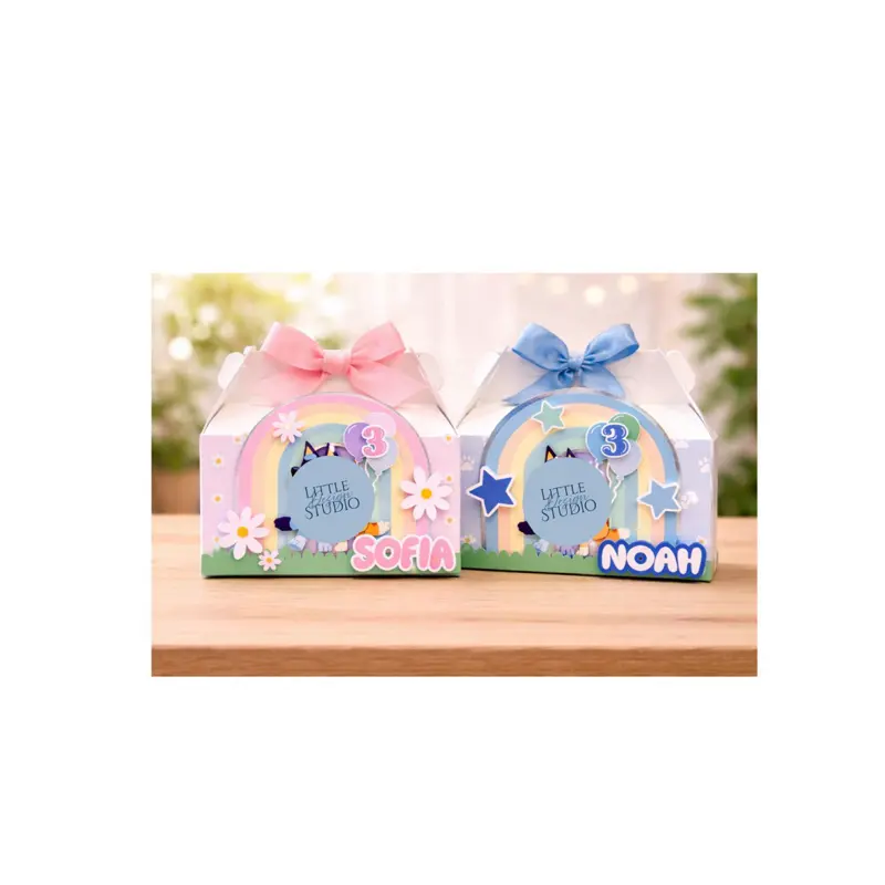 Cartoon Puppy Party Favor Box