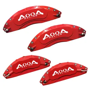 AOOA Racing Aluminum Cover compatible for Dodge Durango Front and Rear Caliper (set of 4)