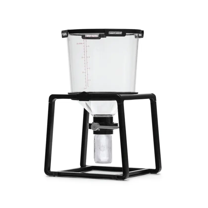 The Catalyst Fermentation System - 6.5 gal Conical Fermenter for Beer Home Brewing and Wine Making