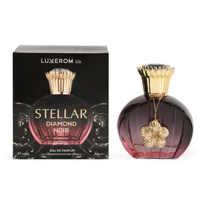 Stellar Diamond Noir Spray Perfume Eau de Parfum for Women 100ml Regular Edition with Fresh Warm Spices & White Floral Notes