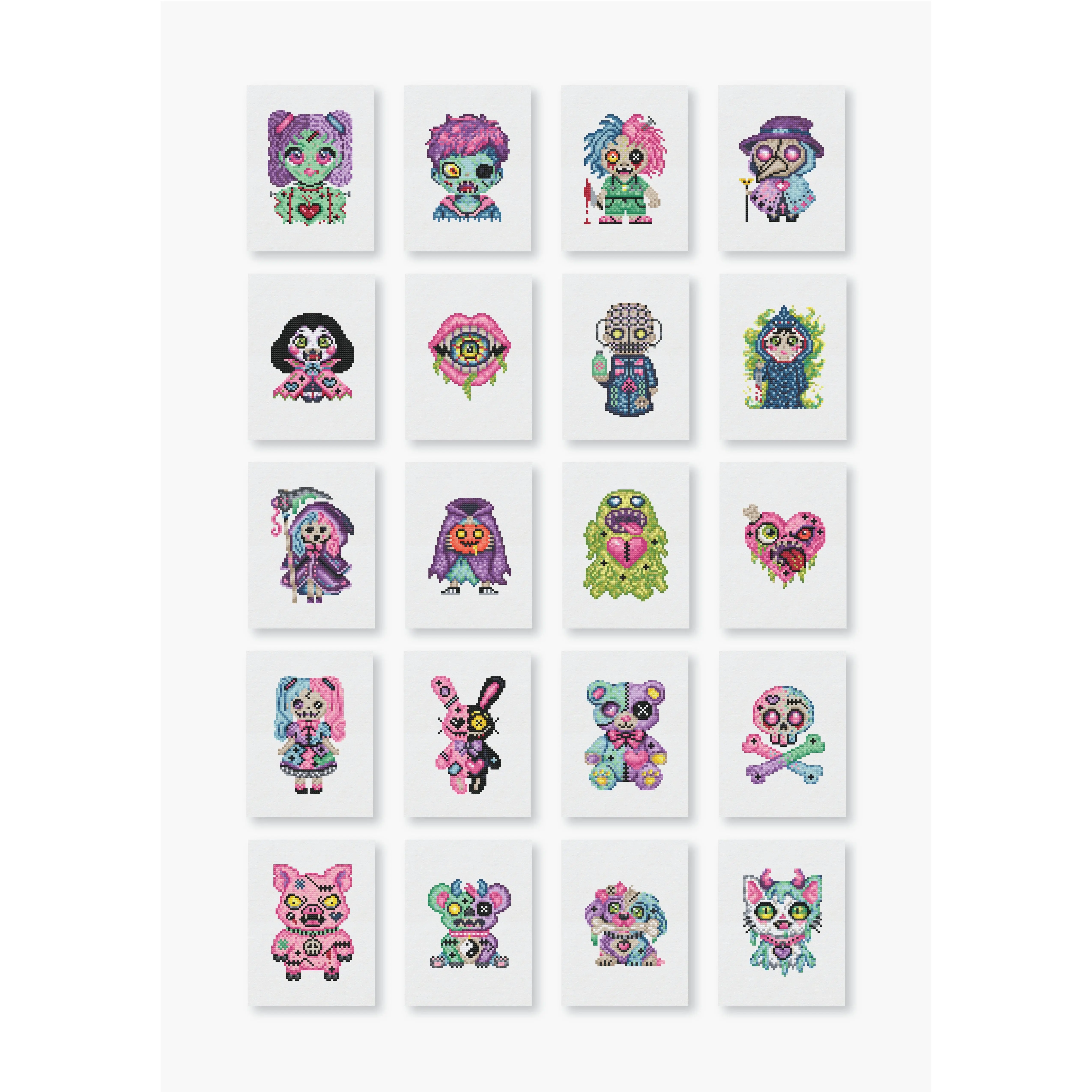 Cute But Psycho Collection - Diamond Painting Kit