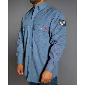 FR Pearl Snap Work Shirt - Conqueror Navy