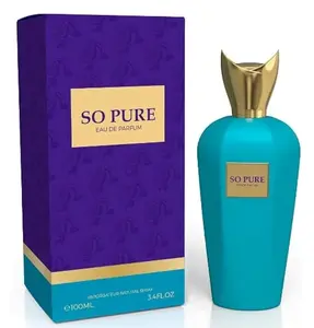 So Pure Eau de Parfum - 100ML Regular Edition with Sicilian Orange Calabrian Bergamot & Madagascar Vanilla Notes