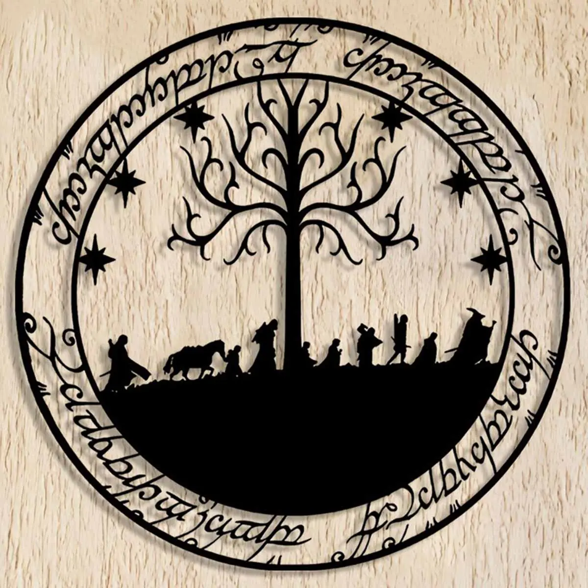 Lord Of The Rings Inspired Wall Decor, Metal Wall Art, Wall Decoration, Unique Artwork, Wall Hanging Decor for Home Living Room Bedroom, Home Decor Ideas, Poster, Decoration Items