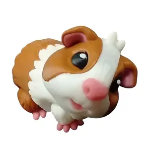 Guinea Pig Cute Articulating 3D Printed Figurine