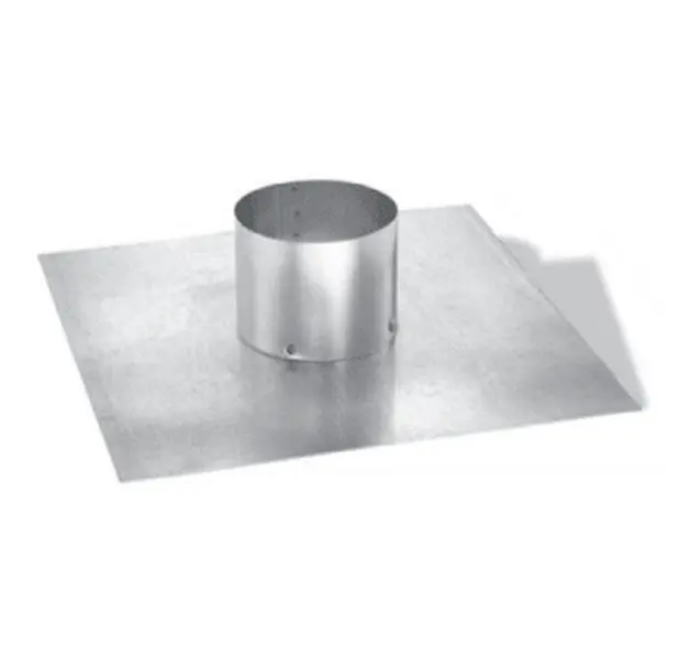 DuraVent 3DFA-TP Aluminum Flexible Chimney Liner Top Plate for 3 in. Round Pipe
