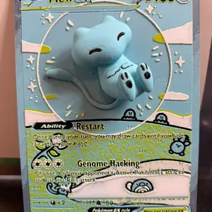 Mew Oversized 3d Print Card