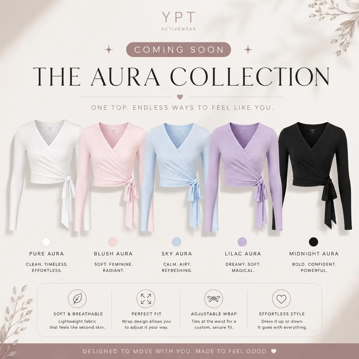Aura Wrap Top
