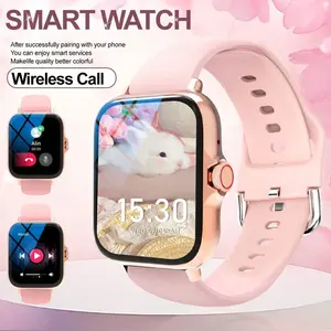 Kids Smart Watch - Ideal Holiday Gift | Call, Music, Message Alert, Sedentary Reminder, Custom Wallpapers & Photo Album | For Boys & Girls