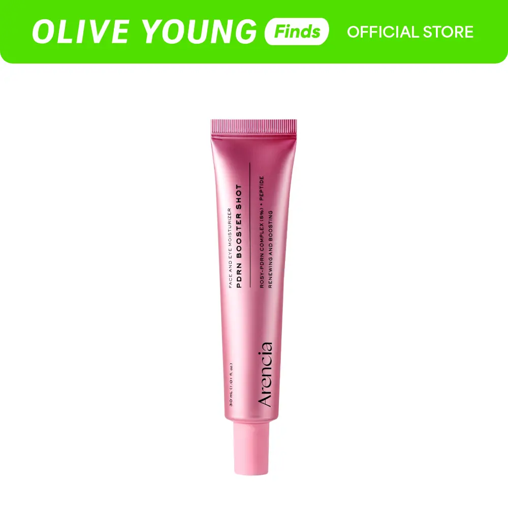 [Arencia] PDRN Booster Shot 1.01 fl. oz. (30ml) ㅣ Rosy-PDRN & Peptides for Glowy, Healthy Skin