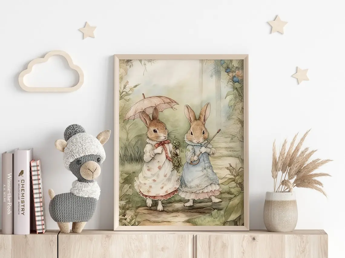 Cute Bunny Poster