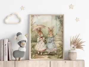 Cute Bunny Poster