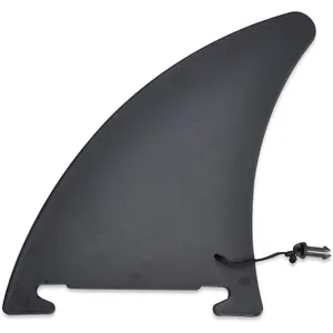 9.25 Inch No-Tool Quick Release Detachable Skeg Fin for Kayaks SUP Surfboard, Deep Tracking DIY Standard Compatible for Inflatable Watersports Longboard River Surf