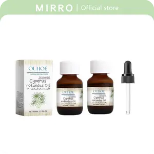 (2pcs)Cyperus Rotundus Oil with Dropper, Cyperus Rotundus Oil for Hair Removal, Reducing Body Hair Growth,  gentle care, hair removal care oils