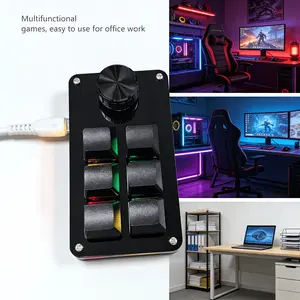 Programmable Keyboard Keyboard Macro Programmable Shortcuts One-key Password Gaming Auxiliary Keyboard Mini Keyboard