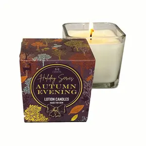 Creative Energy Autumn Evening Lotion Candle – Smoky Woods & Spice 2-in-1 Candle