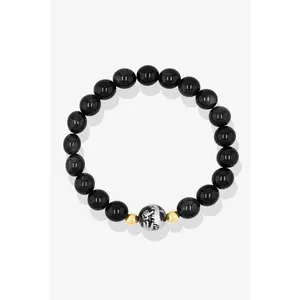 High Quality Black Obsidian Feng Shui Dragon Lucky Bracelet