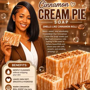 CINNAMON CREAM PIE SOAP