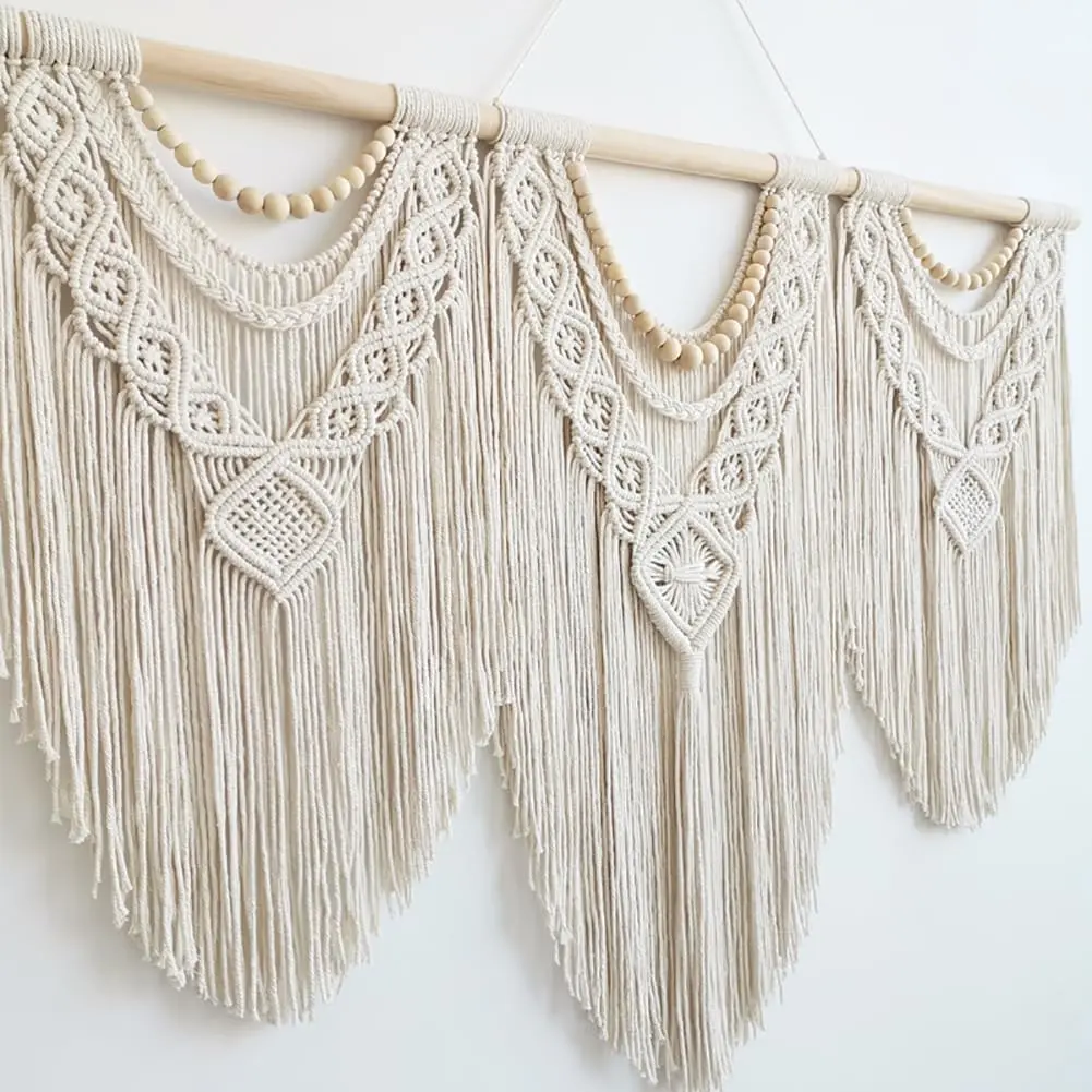 Macrame Wall Hanging Large- Boho Wall Decor- large wall art- Wall Decor Living Room- Macrame Tapestry Boho Decor for Bedroom