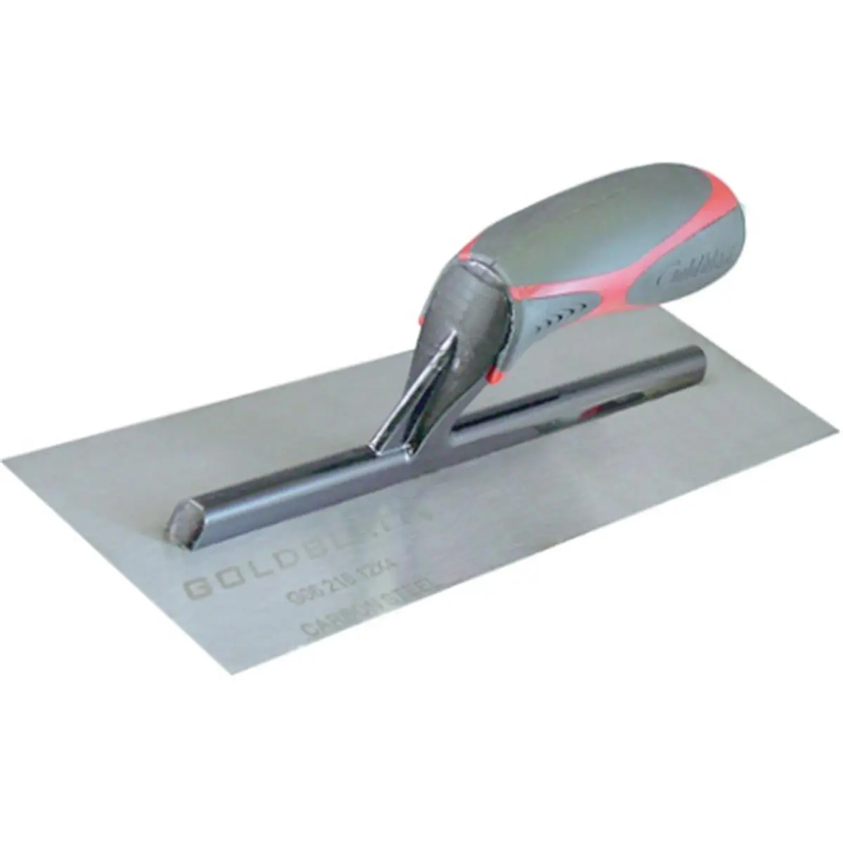 Goldblatt Industries 241143 12 inches Flat Finish Hand Trowel - High Carbon Cross-Ground Face, Lightest Weight Concrete Finishing Tool, Great Quality Construction Work Hardware, Flat Finish Trowel