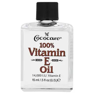 Cococare 100% Vitamin E Oil, 0.5 fl oz (15 ml)