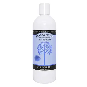 Plantlife Lavender Foam Soap Refill – Calming & Classic Aromatic Cleansing Soap (Refill)