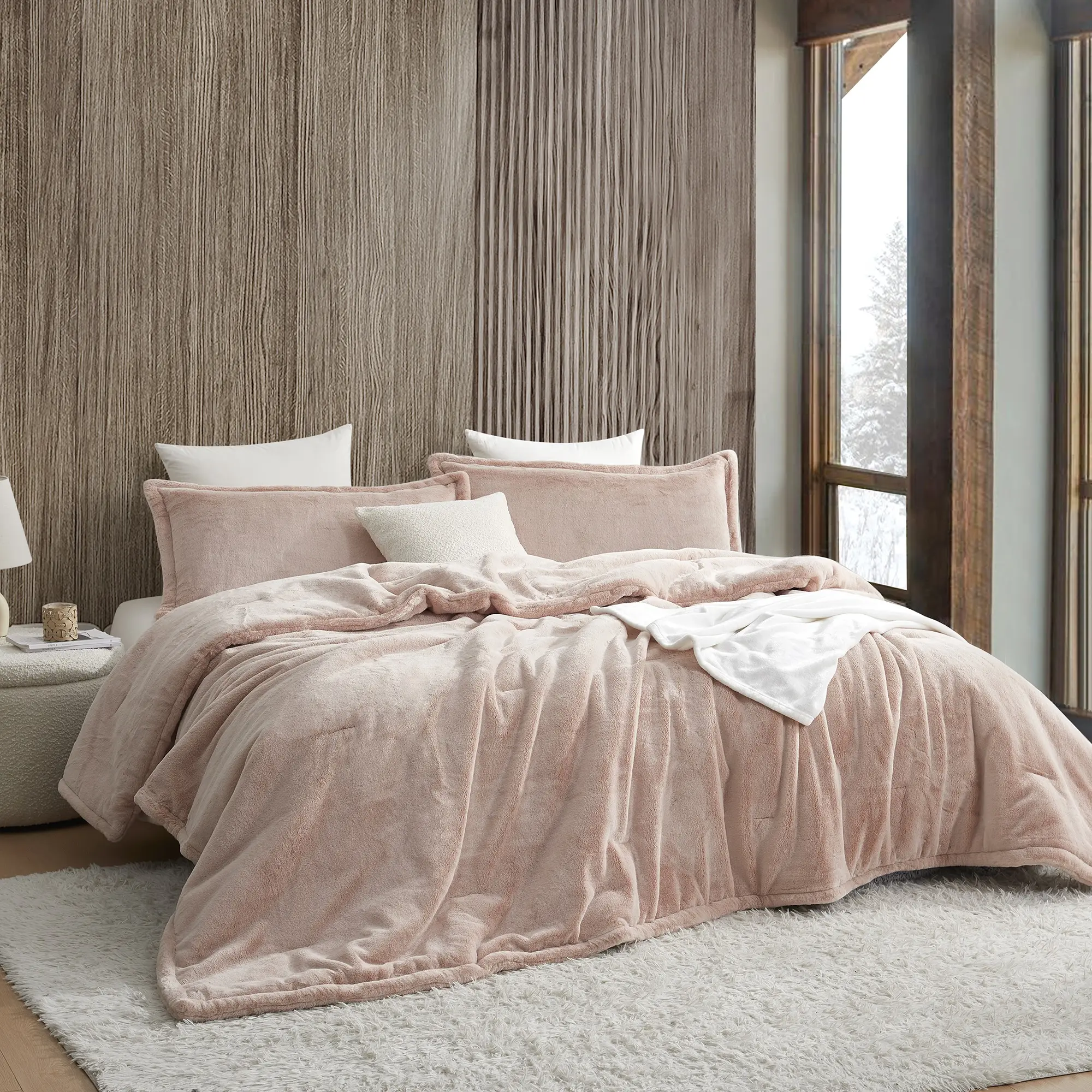 Frosted Cupcakes - Coma Inducer Oversized Comforter Set - Pink Velvet