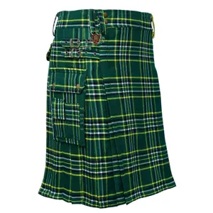 Dark Irish National Tartan Utility Kilt