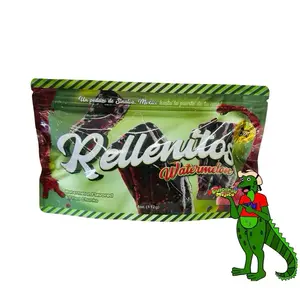 Rellenitos Watermelon - Compa Munchies, Watermelon Flavored & Filled Chunks 4oz